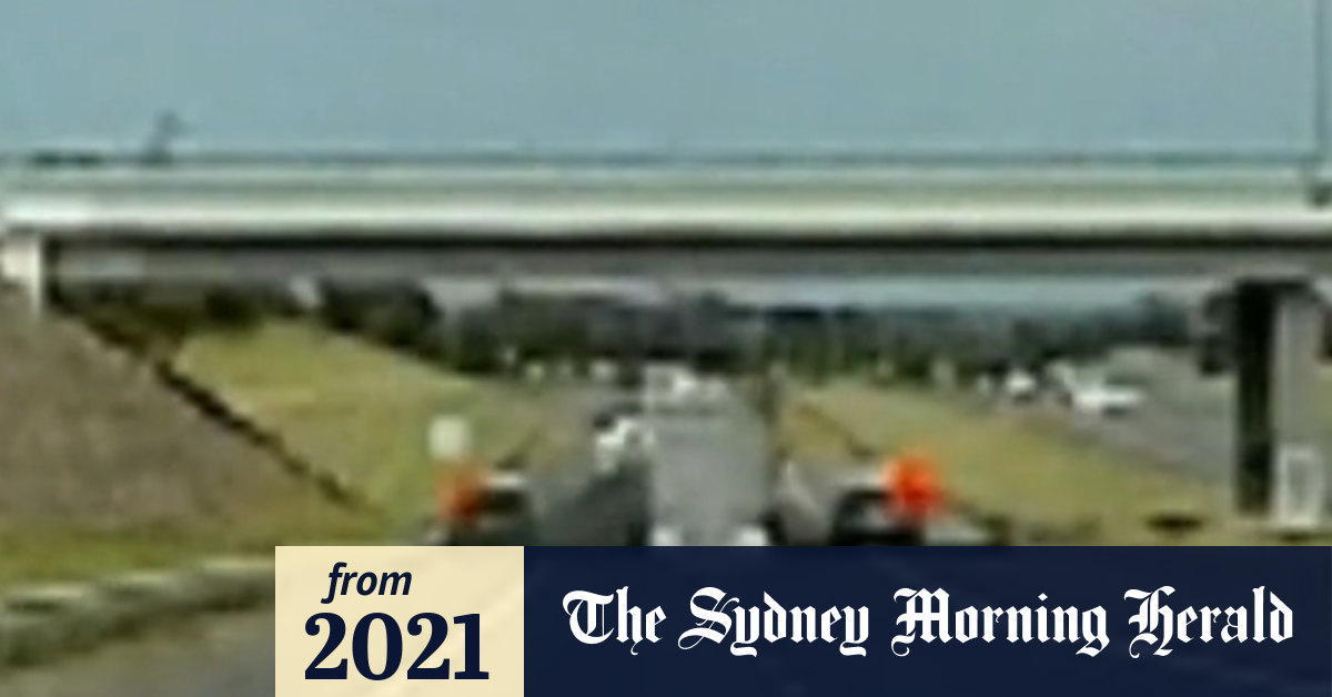 Video Dashcam footage shows how a fatal crash on the Calder Freeway occurred